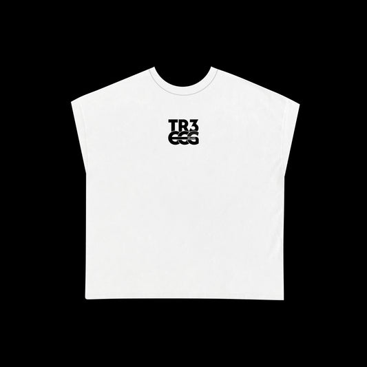 FRANELA SIN MANGAS INFALTABLE — WHITE CLEAN